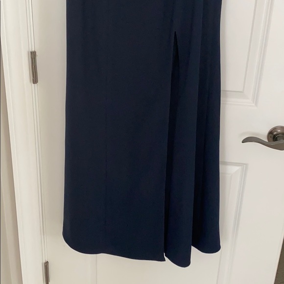 Dressy Navy Blue Gown - Picture 4 of 5